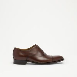 RUSSELL&BROMLEY Brown Leather Men's Oxford Elegant Shoes